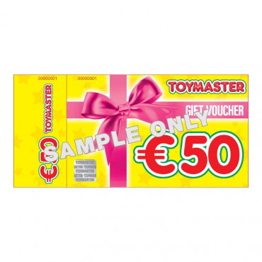 50 EURO TOYMASTER GIFT VOUCHER