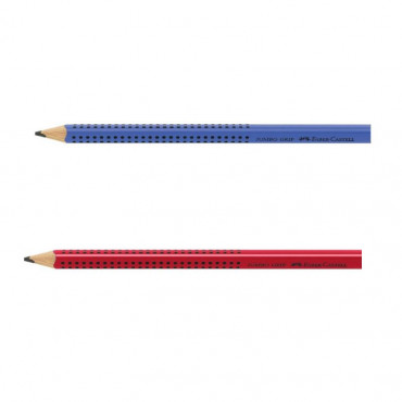 Jumbo Grip Triangular Pencil Assorted Colours