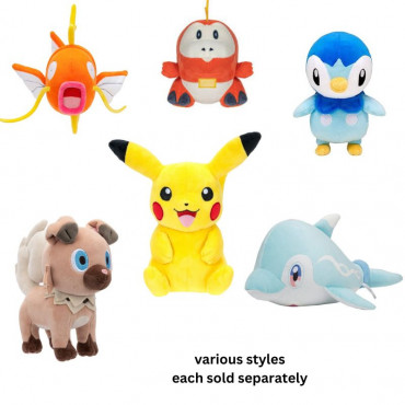 POKEMON 8in PLUSH ASSORTED