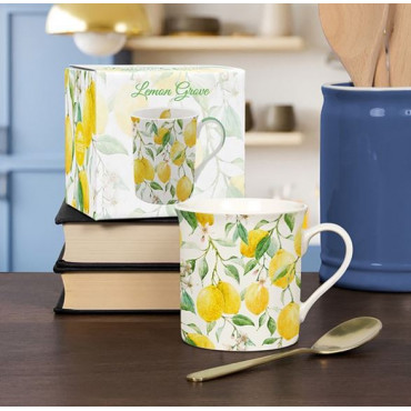 LEMON GROVE BOXED MUG