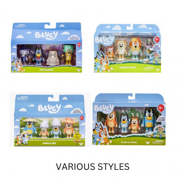 Bluey Figure 4 packs assortment