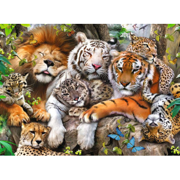 Big Cat Nap Xxl 200Pc Puzzle