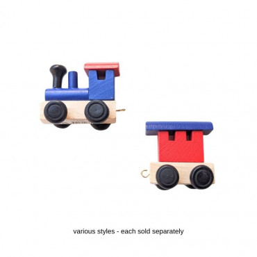 Wood Train For Letter Train