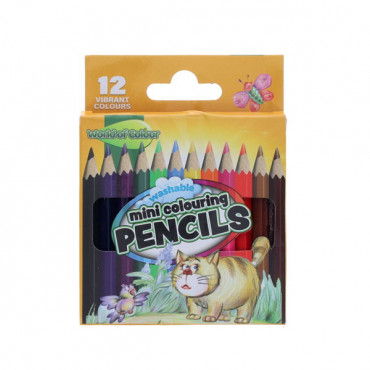 Colouring Pencils Pk 12 Half Size