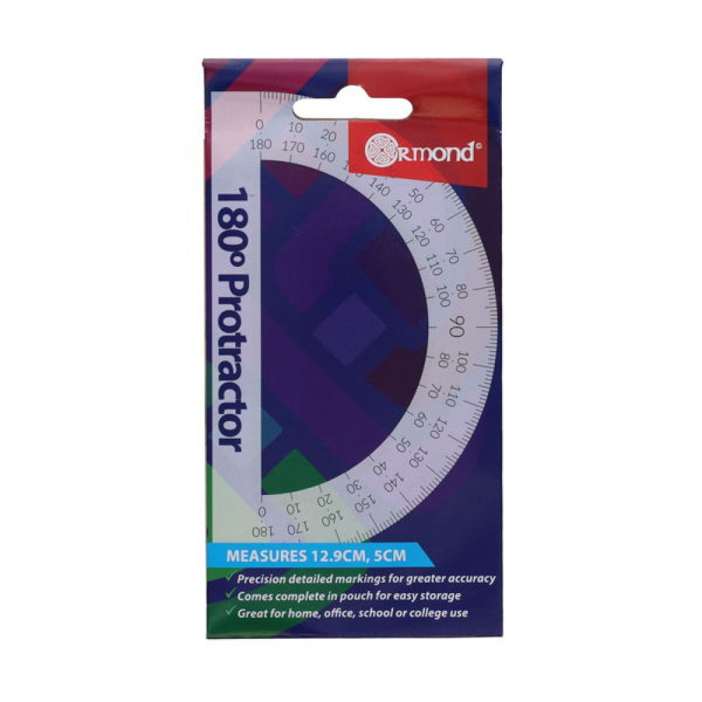 Protractor 180 Degrees Small