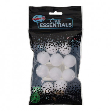 Styrofoam Spheres 10 Pk Crafty Bitz