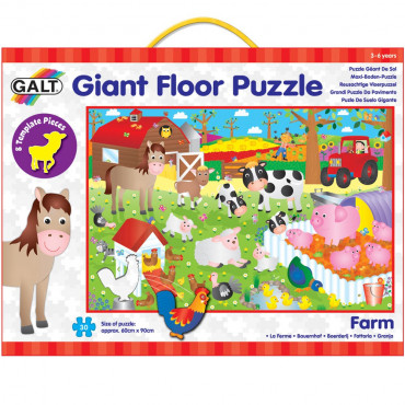 Giant Floor Puzzle Farm