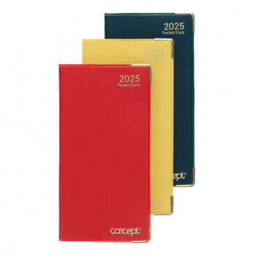 2025 Week To View Executive Slim Diary assorted