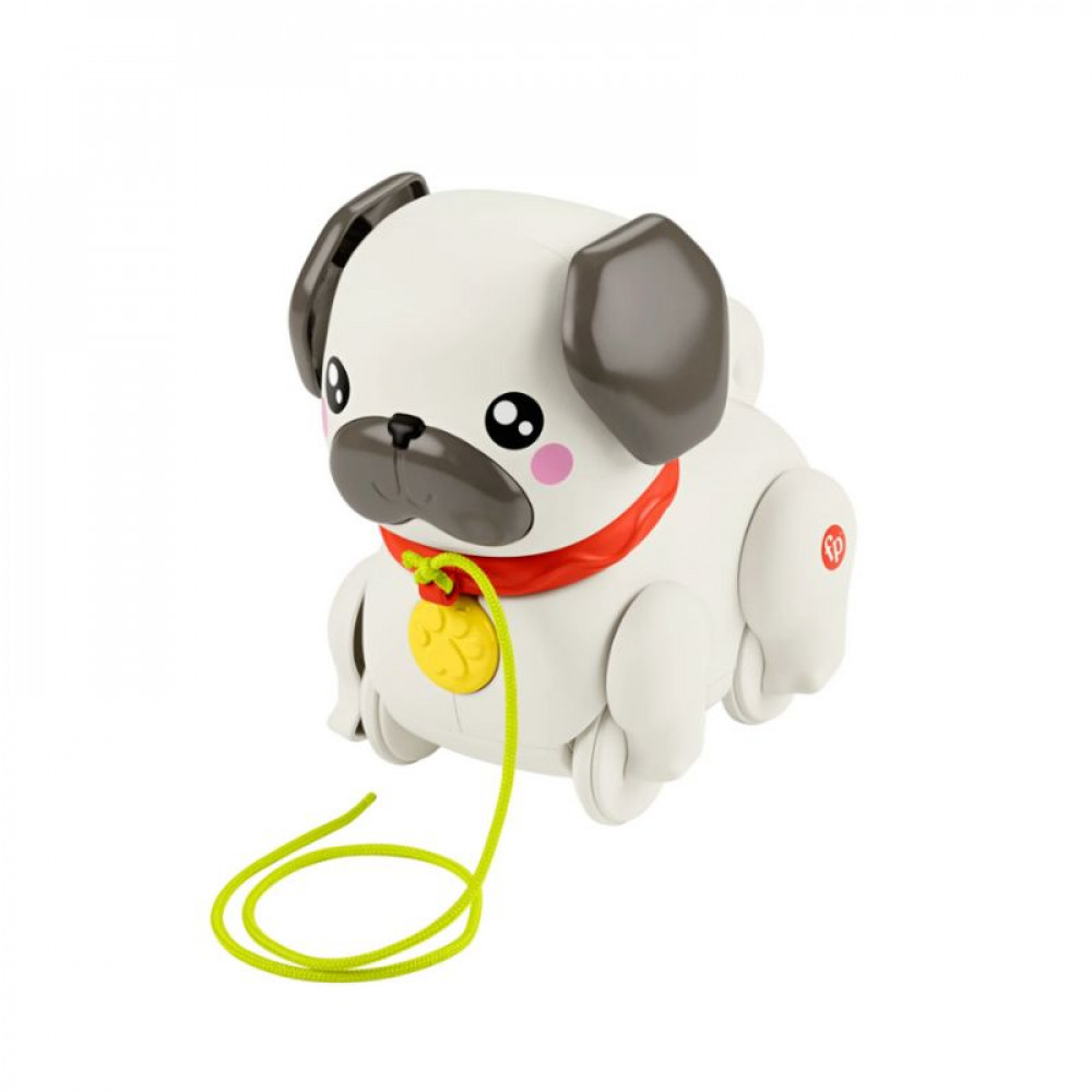 Fisher Price Walk the pup pug