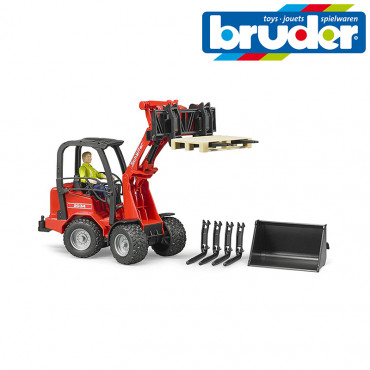 Compact Loader 2034 Red With Accessories