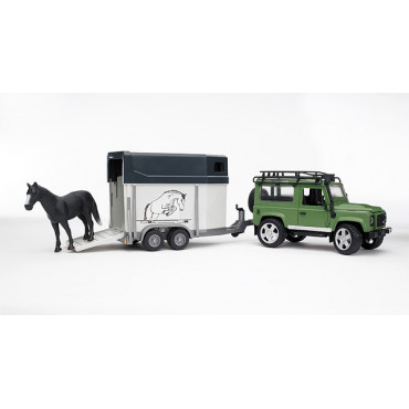 Bruder Rover With Horse And Box