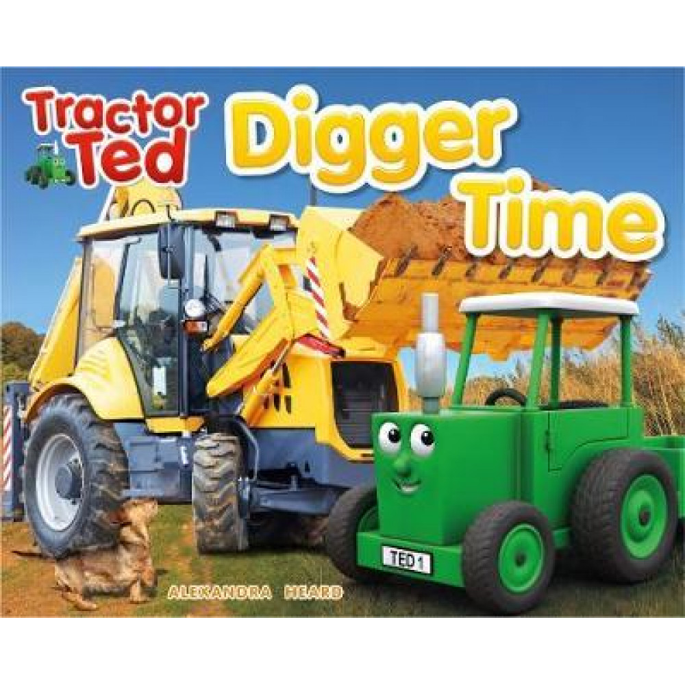 Tractor Ted Digger Time Book