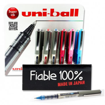 Uni-ball 157 0.7mm Eye Fine Rollerball Pen 7 Asst