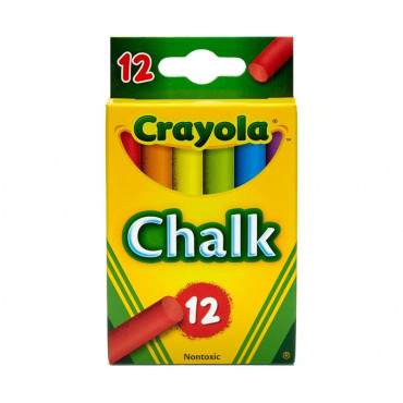 CRAYOLA CHALK COLOURED