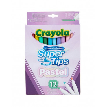 12 Bright Supertips Pastel Edition