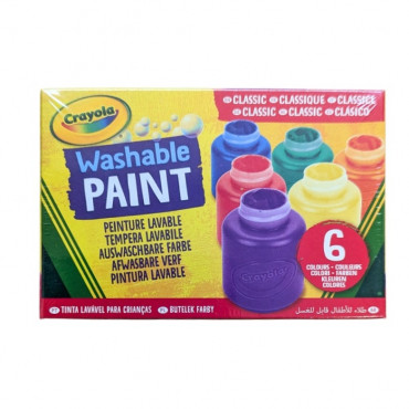 WASHABLE KIDS PAINT PK 6