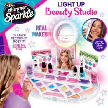 SHIMMER N SPARKLE LIGHT UP BEAUTY STUDIO