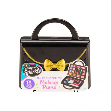 SHIMMER N SPARKLE ALL IN ONE BEAUTY MAKEUP PURSE