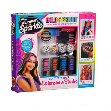 SHIMMER N SPARKLE COLOUR FX HAIR EXTENSION STUDIO