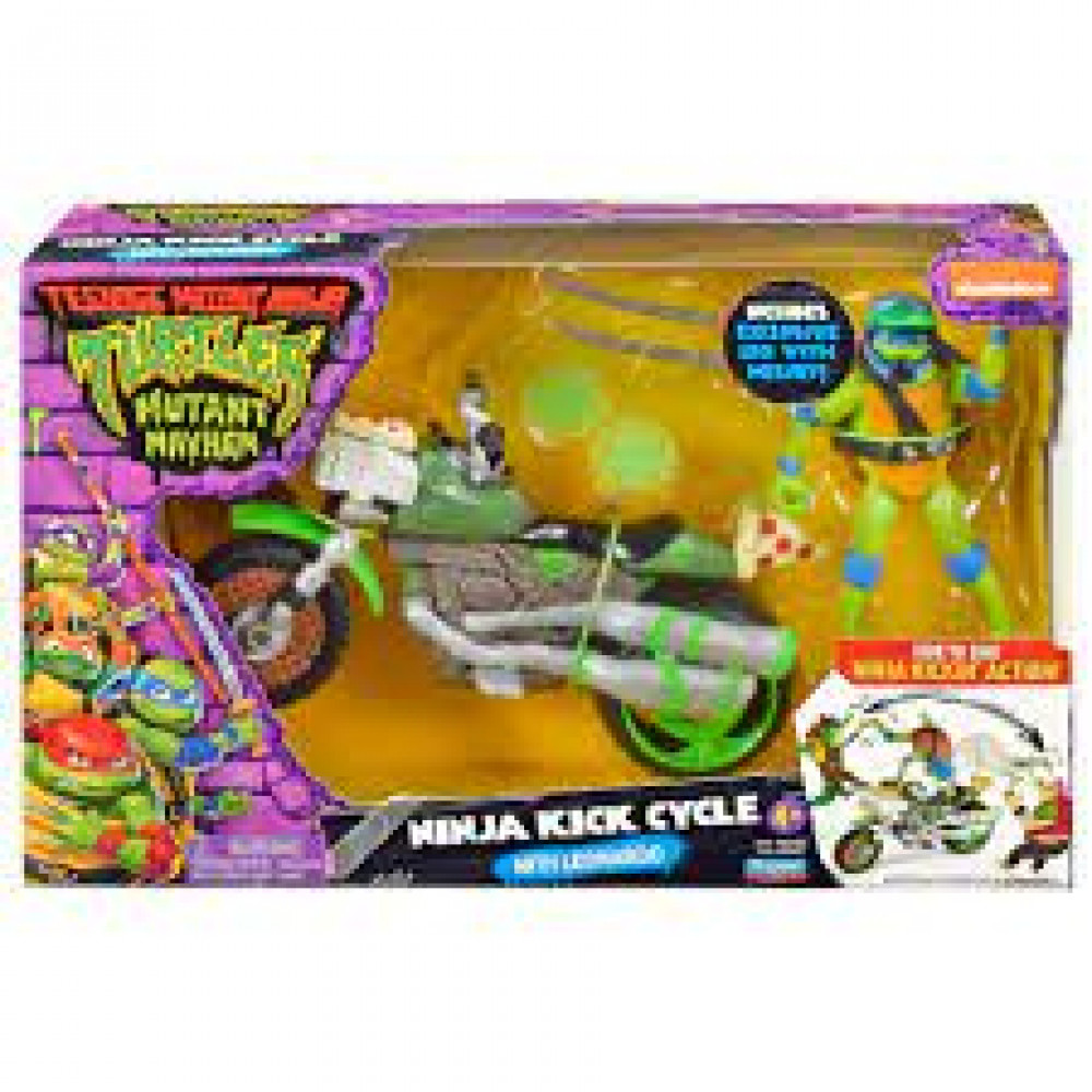 TMNT MOVIE NINJA KICK CYCLE