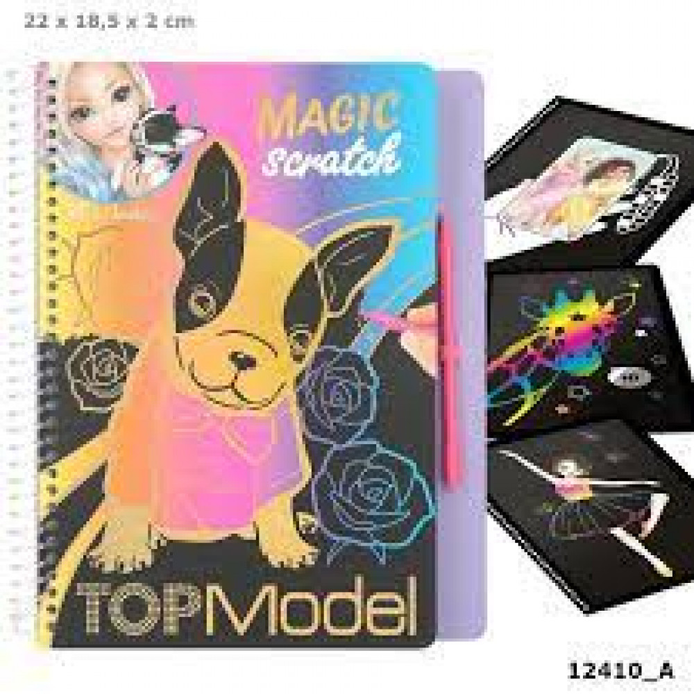 TOPMODEL MAGIC SCRATCH BOOK