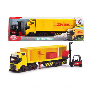 DHL HEAVY TRUCK light and sound