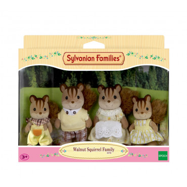 Sylvanian Walnut Squirrel Family