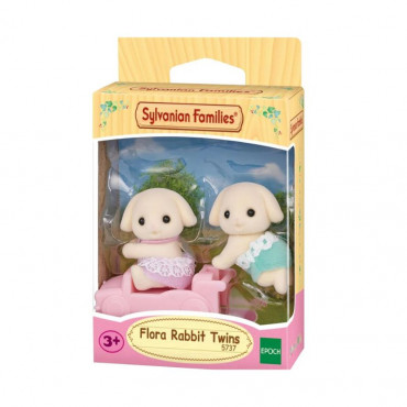 Flora Rabbit twins Sylvanian Families