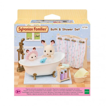 Bath And Shower Set Sylvanian Families