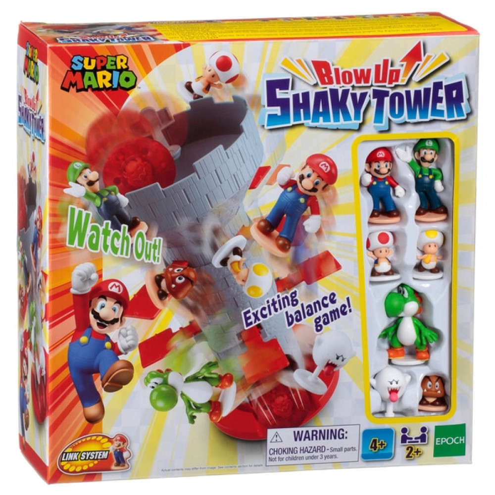 SUPER MARIO SHAKY TOWER