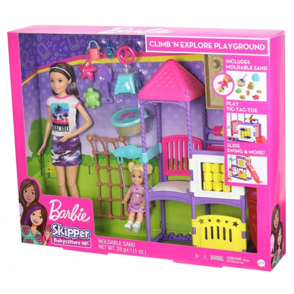 Barbie Babysitter Playground