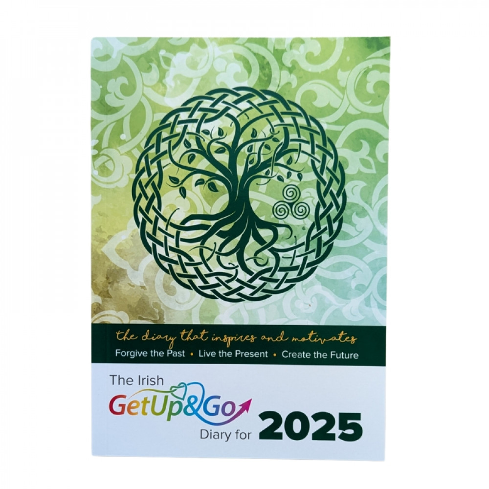 Get Up and Go Diary Irish  2025