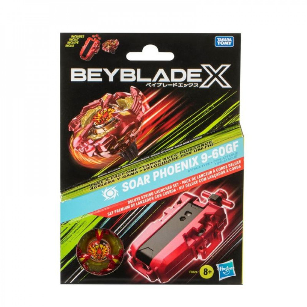 Beyblade X De Lux Launcher & Top