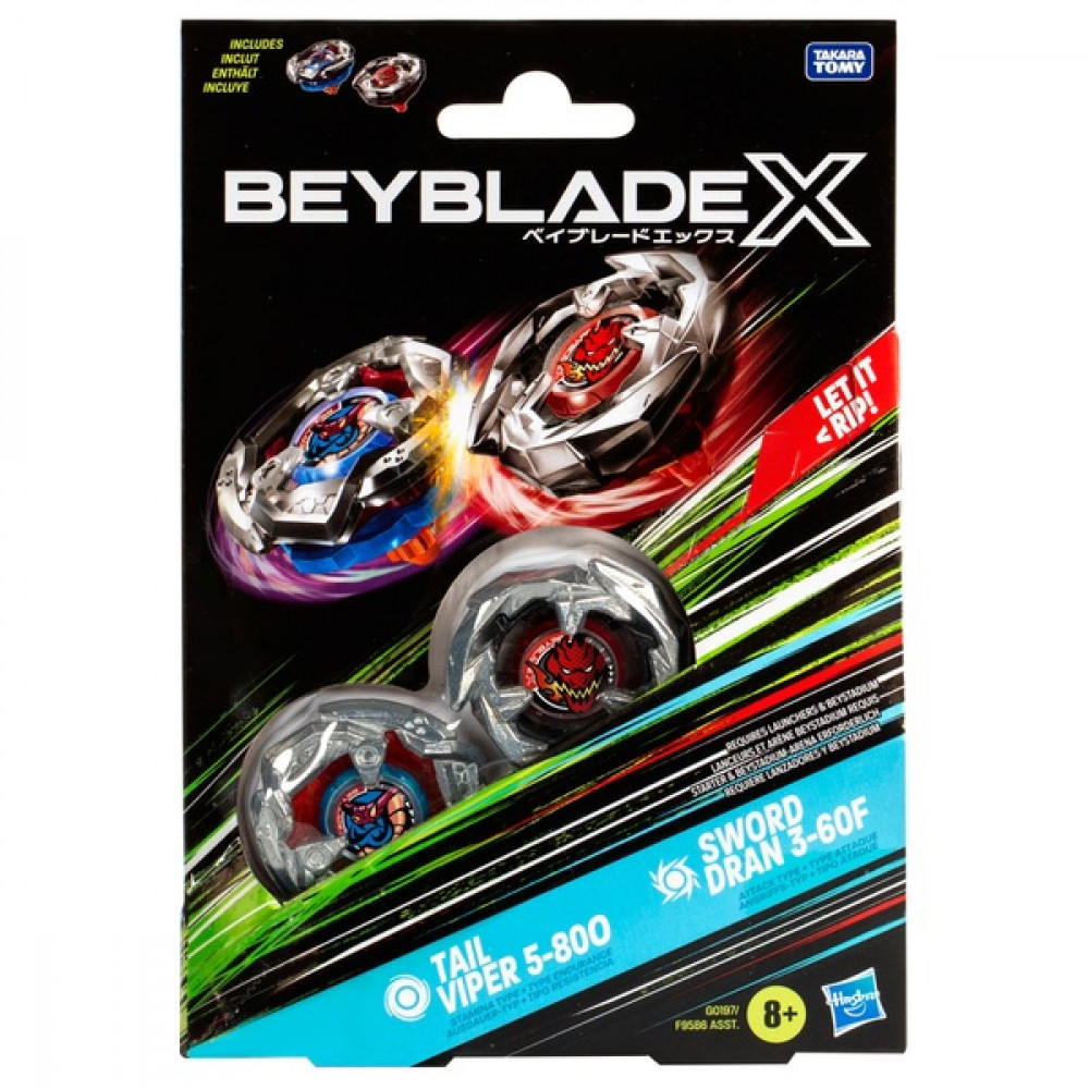 Beyblade X Dual Pack Assortment