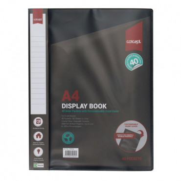 40 POCKET DISPLAY BOOK CONCEPT