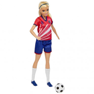 Barbie Footballer Doll