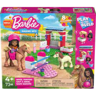 MEGA BARBIE HORSE JUMPING PLAYSET