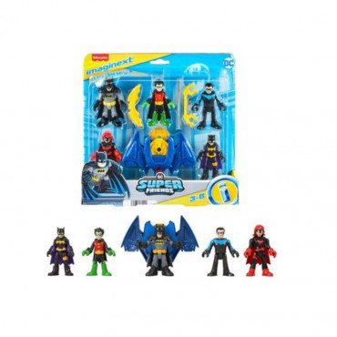 DC Super Friends Batman Figures Family Multipack