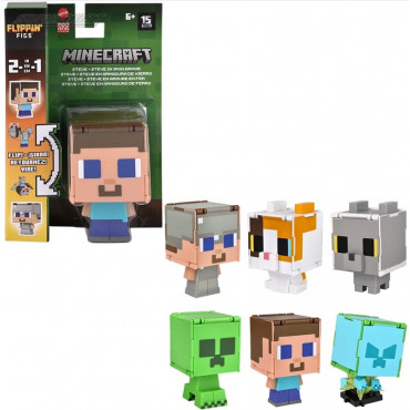 Minecraft Flippin' Figures Assorted