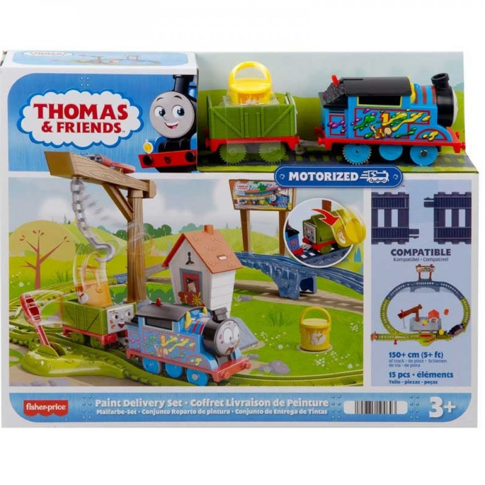 Thomas & Friends Topsy Turvy Paint Delivery Set