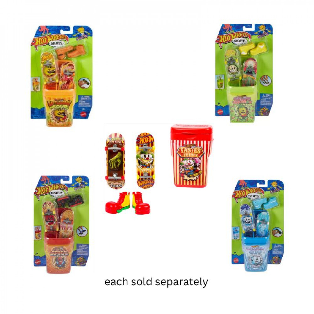 Hot Wheels Skate Flavor Container assorted