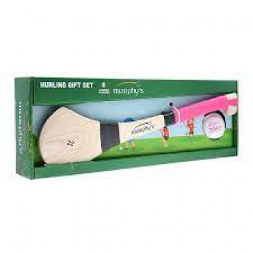 MURPHYS HURLEY GIFT SET PINK 22in