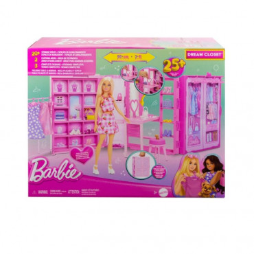 Barbie Dream Closet  Playset W/doll accesories