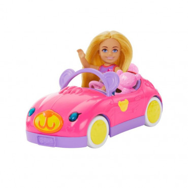 Barbie Chelsea Vehicle Set with doll car teddy