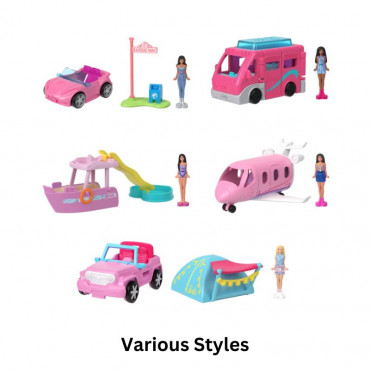 Barbie Mini Barbieland Doll & Vehicle Sets asst.