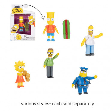 The Simpsons 2.5IN Scaled Figs Assorted