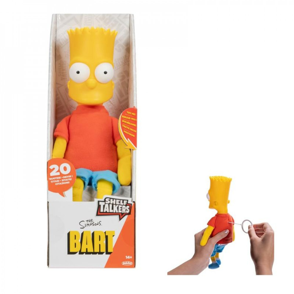 The Simpsons Shelf Talkers Bart Simpson