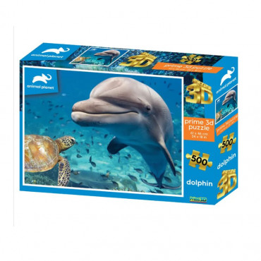 Animal Planet Dolphin and Turtle 500 pc Puzzle