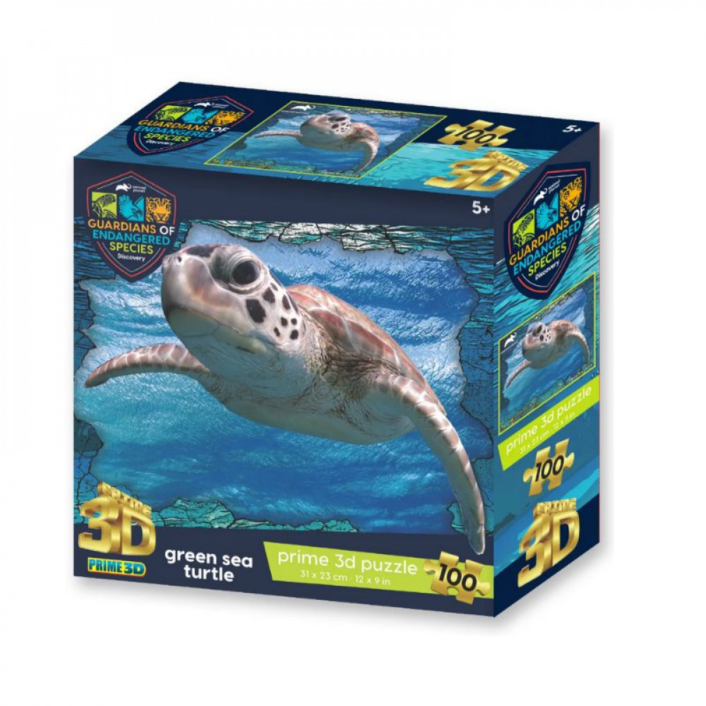 Animal Planet GES Green Sea Turtle 100 pc Puzzle