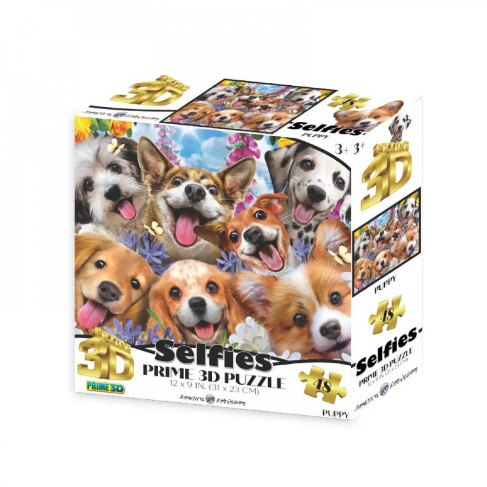 Howard Robinson: Puppy Selfie 48 pc Puzzle